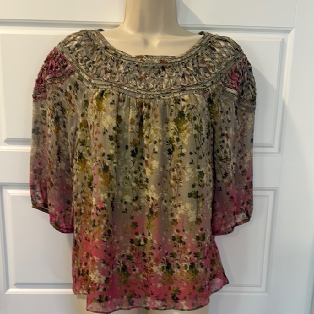 Sundance vintage silk blouse PS